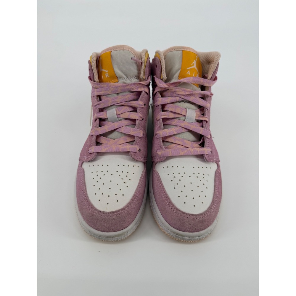 Air Jordan 1 Mid SE GS Arctic Punch Purple Pulse DC9517-600 Mens 5Y Womens 6.5 - Picture 2 of 5